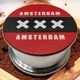 Гриндер для измельчения табака Grinder Amsterdam Silver Red - изображение 2