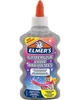 Клей Elmer's Glitter Glue 177 мл идеален для создания слаймов Элмерс Серебро (01053) - изображение 1