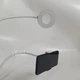 Кольцевая LED лампа 9 см с гибким креплением для телефона ножка прищепка 50см Professional Live Streem LS-0066-White - изображение 5