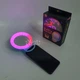 Кольцевая LED селфи-лампа прищепка с зеркалом для телефона и планшета RPG 11см Selfie Ring Light -A4S-Blue. - изображение 14