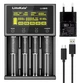Зарядное устройство LiitoKala Lii-M4S для аккумуляторных батарей 18650, AA, AAA Li-Ion, Ni-MH/Cd - изображение 1