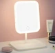 Настільне косметичне дзеркало для макіяжу з LED підсвічуванням Makeup Mirror LY-696 на акумуляторі 1200mAh Біле - зображення 3