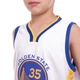 Форма баскетбольная детская NBA клуб Golden state warriors 35 NB-Sport размер L 128-134 см цвет белый-синий-желтый BA-0973 - изображение 4