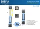 Профессиональный инспекционный телескопический LED-фонарь Brevia LED 3W COB+1W LED 300lm 2000mAh microUSB STM00894 - изображение 5