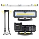 Профессиональный инспекционный LED-фонарь Brevia 2x10W COB 2x1000lm 2x4000mAh Power Bank type-C STM00891 - изображение 6