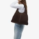 Сумка женская замшевая тоут средняя Regina Notte Tote 3790 Шоколад - изображение 2