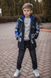 Куртка демисезонная трансформер для мальчика 10-15 лет KSDK , Черный, 140 - изображение 4