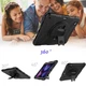 Чохол ARM Cover Apple iPad Air 5 (10.9") захисний з ременем і підставкою 360° Black - зображення 3