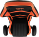 Геймерское кресло GT RACER X-2534-F BLACK/ORANGE - изображение 3