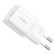 Мережевий зарядний пристрій 1x Type-C з швидкою зарядкою GaN5 Mini Fast Charger 25W блок живлення білий, Baseus (P10110909213-00) - зображення 3