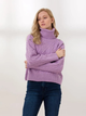 Свитер вязаный оверсайз женский Pierre Cardin G022SZ0TK-000-1520196(lila) L Сиреневый - изображение 4
