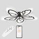 Потолочная LED люстра, светильник светодиодный черный Sunlight L77045/5 - изображение 1