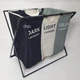 Складная тканевая корзина Laundry для грязного белья на 3 секции RD-3045 - изображение 10