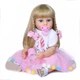 Кукла Реборн 55 см единорожка силиконовая NPK DOLL - изображение 1