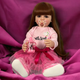 Лялька Реборн 55 см Злата силіконова NPK DOLL - зображення 3