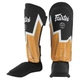 Защита голени и стопы Муай Тай, ММА, Кикбоксинг кожаный FAIRTEX BO-9486 (BO-9486_Черно-желтый_M) - изображение 4