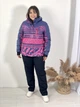Жіноча гірськолижна куртка батал AOLUGANG синя 3XL - зображення 5