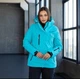 Жіноча гірськолижна куртка Aolugang блакитна XL (2305) - зображення 1