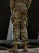 Штани вогнетривкі Army Combat Pant FLAME RESISTANT W2 OCP Scorpion Multicam Розмір L Large Long + наколінники Crye Precision - зображення 5