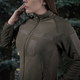 Куртка M-Tac Combat Fleece Polartec Jacket Lady Dark Olive S/R - зображення 13