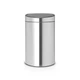 Бак для сміття Touch Bin Brabantia, 40 л, сріблясто-сірий (114809) - зображення 1