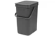 Ведро мусорное Sort&Go Brabantia, 16 л, серое (109966) - изображение 1
