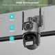 Уличная IP камера видеонаблюдения DL 8 MPx с WIFI поворотная с удаленным доступом, микрофоном, ночной съемкой, датчиком движения - изображение 11