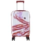 Чемодан маленький под ручную кладь Semi Line 20" (S) Polycarbonate/ABS-Plastic White/Red Print (T5654-1) - изображение 2
