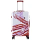 Чемодан средний Semi Line 24" (M) Polycarbonate/ABS-Plastic White/Red Print (T5654-2) - изображение 2