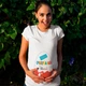 Футболка для вагітної з принтом Kinder "Очікування діва" Push IT. Футболка для вагітних з написами XL - зображення 3