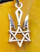 Тризуб із зіркою Давида, Маген Давид (АРТ. №141) Dadiverin Jewelry - зображення 1