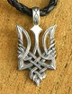 Кулон Тризуб зі срібла 925 (АРТ. №155) Dadiverin Jewelry - зображення 1