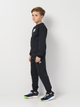 Подростковый спортивный костюм (свитшот + штаны) для мальчика Nike K Nsw Tracksuit Poly Crew Hbr FD3090-010 137-147 см Black/White/White (0196607053645) - изображение 3