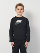 Подростковый спортивный костюм (свитшот + штаны) для мальчика Nike K Nsw Tracksuit Poly Crew Hbr FD3090-010 137-147 см Black/White/White (0196607053645) - изображение 4