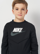 Подростковый спортивный костюм (свитшот + штаны) для мальчика Nike K Nsw Tracksuit Poly Crew Hbr FD3090-010 137-147 см Black/White/White (0196607053645) - изображение 6