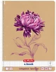 Блокнот Herlitz Natural Vibes Chrysanthemum А4 в клеточку 80 листов (50049387C) - изображение 1