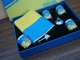 Набір подарунковий Герб України фляга кишенькова з чарками та лійкою нержавіюча сталь - зображення 8