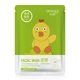 Маска Bioaqua Facial Animal Moisturizing Mask Duck з есенцією колагену та граната 30г - зображення 1