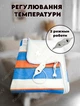 Электропростынь электрическая с обогревом одеяло-простыня с регулятором температуры Happy Home 150x120 см от сети - изображение 4