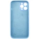 Защитный чехол-накладка Silicone Full Case AA Camera Protect для Apple iPhone 11 Pro Cornflower (FullAAi11P-49) - изображение 2