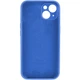 Захисний чохол-накладка Silicone Full Case AA Camera Protect for Apple iPhone 14 Royal Blue (FullAAi14-3) - зображення 2