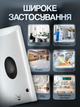 Диспенсер для антисептика бесконтактный настенный автоматический сенсорный дозатор антисептиков дезинфецирующих средств дезинфектанта диспенсеры дозаторы на стену SBT group 7960А для кафе торговых центров больниц - изображение 9
