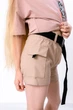 Шорти для дівчинки NoBrand 98 Бежевий (p-11179-120806) - изображение 2