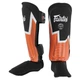 Защита голени и стопы для единоборств защита для ног Fairtex 9486 размер M Black-Orange - изображение 1