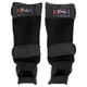 Защита голени и стопы для единоборств защита для ног Fairtex 9486 размер M Black-Orange - изображение 3