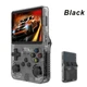 Игровая приставка R36S - 64Gb Портативная Ретро консоль, PlayStation Gameboy PSP, Sega (Black) - 15000 игр - изображение 1