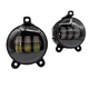 LED фары противотуманные 90 мм Lada Priora 2007-2018 Газель Шевроле Нива 30W (2 штуки) четкая СТГ - изображение 1