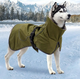 Куртка-дощовик для собак Derby Army Green, XS Оливковий - зображення 1