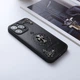 Чехол пенель для Apple Iphone 14 Pro Max Chrome Hearts крест экокожа + ободок из плотного силикона черный (339054) - изображение 3