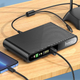 Джерело безперебійного живлення для роутерів Hoco DB63 Portable DC UPS 5/9/12V 10000 mAh чорний - зображення 8